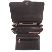 Load image into Gallery viewer, Concealed Carry Jolene Leather Crossbody Organizer