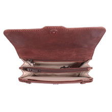 Load image into Gallery viewer, Concealed Carry Jolene Leather Crossbody Organizer