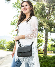 Load image into Gallery viewer, Concealed Carry Jolene Leather Crossbody Organizer