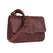 Load image into Gallery viewer, Concealed Carry Jolene Leather Crossbody Organizer
