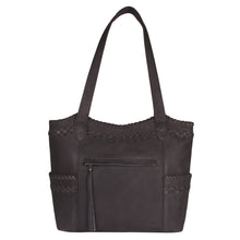 Load image into Gallery viewer, Concealed Carry Kendall Leather Stitched Tote by Lady Conceal