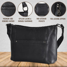 Load image into Gallery viewer, Concealed Carry Juliana Leather Hobo
