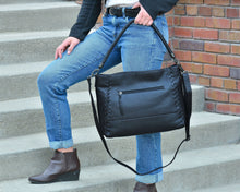 Load image into Gallery viewer, Concealed Carry Lacey Leather Tote