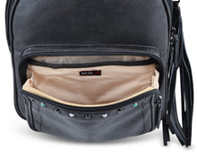 Load image into Gallery viewer, Concealed Carry Sawyer Leather Backpack by Lady Conceal