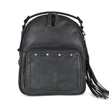 Load image into Gallery viewer, Concealed Carry Sawyer Leather Backpack by Lady Conceal
