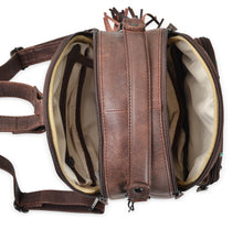 Load image into Gallery viewer, Concealed Carry Sawyer Leather Backpack by Lady Conceal
