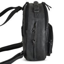 Load image into Gallery viewer, Concealed Carry Sawyer Leather Backpack by Lady Conceal