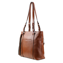 Load image into Gallery viewer, Concealed Carry Bella Leather Tote by Lady Conceal