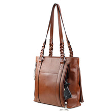 Load image into Gallery viewer, Concealed Carry Bella Leather Tote by Lady Conceal