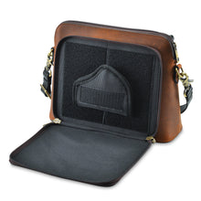 Load image into Gallery viewer, Concealed Carry Evelyn Leather Crossbody by Lady Conceal