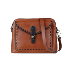 Load image into Gallery viewer, Concealed Carry Evelyn Leather Crossbody Organizer by Lady Conceal