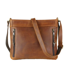 Load image into Gallery viewer, Concealed Carry Delaney Leather Crossbody by Lady Conceal