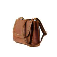 Load image into Gallery viewer, Concealed Carry Raelynn Leather Crossbody Organizer by Lady Conceal
