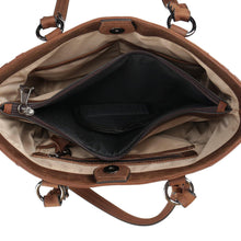 Load image into Gallery viewer, Concealed Carry Maddie Leather Tote by Lady Conceal