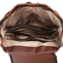 Load image into Gallery viewer, Concealed Carry Allie Leather Backpack by Lady Conceal