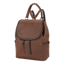 Load image into Gallery viewer, Concealed Carry Allie Leather Backpack by Lady Conceal