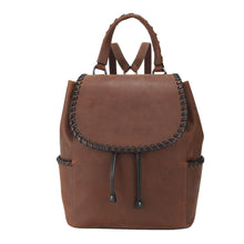 Load image into Gallery viewer, Concealed Carry Allie Leather Backpack by Lady Conceal