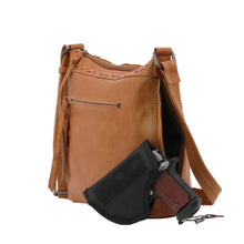 Load image into Gallery viewer, Concealed Carry Faith Leather Crossbody by Lady Conceal