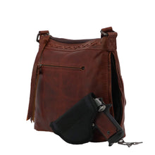 Load image into Gallery viewer, Concealed Carry Faith Leather Crossbody by Lady Conceal