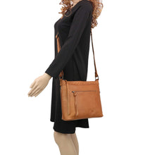 Load image into Gallery viewer, Concealed Carry Faith Leather Crossbody by Lady Conceal