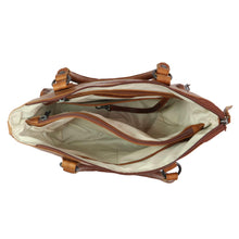 Load image into Gallery viewer, Lady Conceal Concealed Carry Purse Concealed Carry Sadie Leather Satchel by Lady Conceal