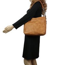 Load image into Gallery viewer, Concealed Carry Ashley Chain Hobo by Lady Conceal
