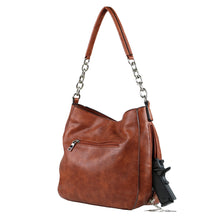 Load image into Gallery viewer, Concealed Carry Ashley Chain Hobo by Lady Conceal
