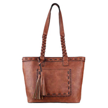 Load image into Gallery viewer, Concealed Carry Sophia Stitched Tote by Lady Conceal
