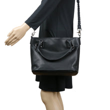 Load image into Gallery viewer, Concealed Carry Ella Braided Tote by Lady Conceal
