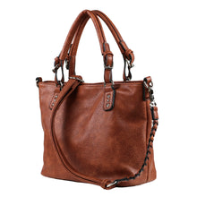 Load image into Gallery viewer, Concealed Carry Ella Braided Tote by Lady Conceal
