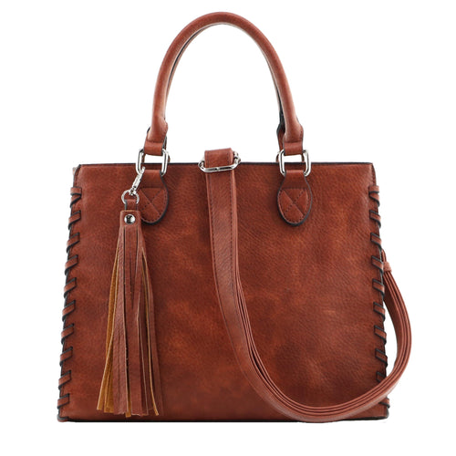 Concealed Carry Laced Ann Satchel by Lady Conceal