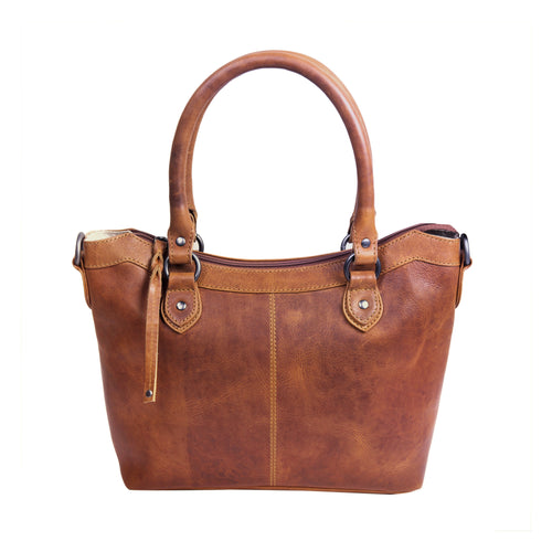 Concealed Carry Sadie Leather Satchel