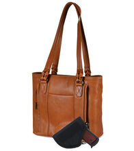 Load image into Gallery viewer, Concealed Carry Peyton Leather Tote
