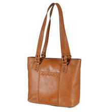 Load image into Gallery viewer, Concealed Carry Peyton Leather Tote
