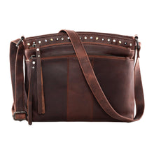 Load image into Gallery viewer, Concealed Carry Brynn Arched Leather Crossbody
