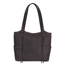 Load image into Gallery viewer, Concealed Carry Kendall Leather Stitched Tote by Lady Conceal
