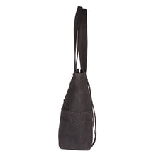 Load image into Gallery viewer, Concealed Carry Kendall Leather Stitched Tote by Lady Conceal
