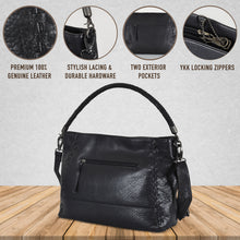 Load image into Gallery viewer, Concealed Carry Lacey Leather Tote
