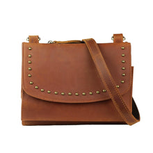 Load image into Gallery viewer, Concealed Carry Raelynn Leather Crossbody Organizer by Lady Conceal
