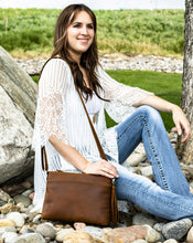 Load image into Gallery viewer, Concealed Carry Josie Leather Crossbody
